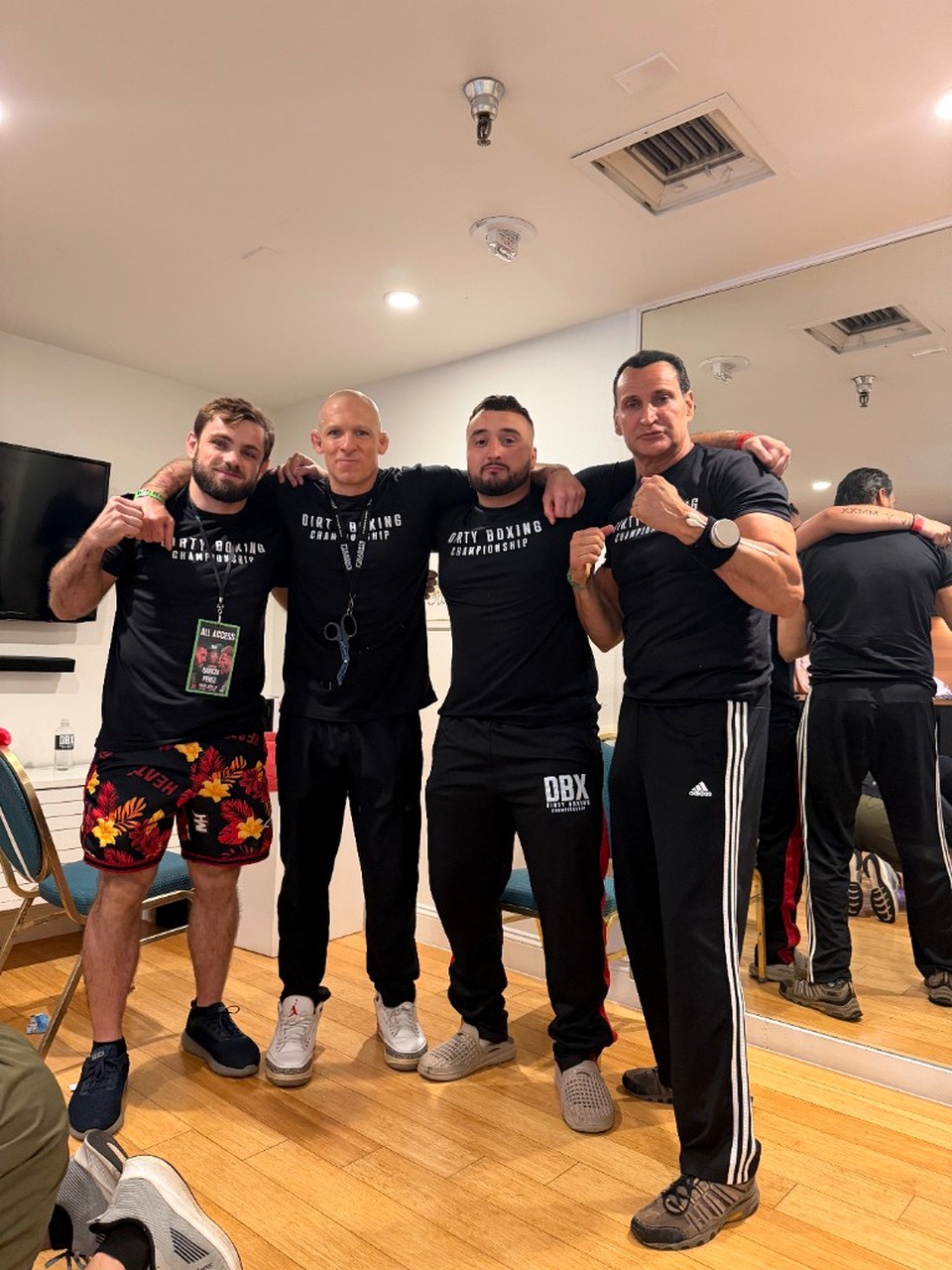 Dirty Boxing Championship team photo